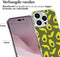iMoshion Hoesje Geschikt voor iPhone 14 Pro Hoesje Siliconen - iMoshion Design hoesje - Meerkleurig / Avocados