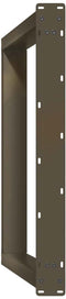 vidaXL - Eettafelpoten - 2 - st - U-vormig - 80x(72-73) - cm - staal - naturel