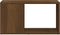 vidaXL - Tv-meubel - 60x24x32 - cm - bewerkt - hout - bruin - eikenkleur