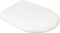 Plieger Uni Toiletbril - Universele vorm WC Bril - Duroplast - Softclose - Quick Release - RVS Bevestiging - Wit