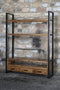 Livingfurn - TV Meubel TV- Nairobi High 150 cm - Mangohout / Gecoat Staal