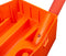 Get & Go Badminton Set - Met Koffer - LED Shuttles - Blauw/Oranje (2 stuks)