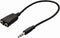 Nedis Stereo-Audiokabel - 3,5 mm Male - 2x 3,5 mm Female - Vernikkeld - 0.20 m - Rond - Doos