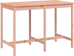 vidaXL Tuintafel 159,5x82,5x110 cm massief douglashout