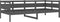 vidaXL - Slaapbank - massief - grenenhout - grijs - 90x200 - cm
