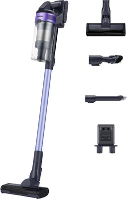 Samsung VS15A6031R4 - Steelstofzuiger - Zakloos - 410W - 40min looptijd - Zwart Paars