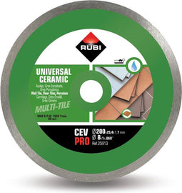 Rubi 25913 CEV pro diamantzaagblad - voor keramische tegels - 25,4 x 200mm