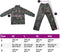 vidaXL - Regenpak - 2-delig - met - capuchon - (heren - / - camouflage - / - maat - M)