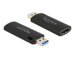 Delock HDMI Video Capture Stick - Capturedevice extern - 4K @ 30 Hz - USB 2.0 Type-A