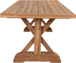 house nordic volos tuintafel - 100x240 x75 cm