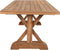 house nordic volos tuintafel - 100x240 x75 cm