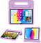 imoshion Tablet Hoes Kinderen - Geschikt voor iPad 11 (2025) 11 inch / 10e generatie (2022) 10.9 inch - Kidsproof Backcover met handvat - Lila
