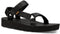 Teva W Midform Universal - Dames Sandalen - Sneldrogende banden van gerecycled polyester - Zwart - Maat 38