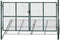 vidaXL - Tuinpoort - modern - hekwerk - 289 - x - 175 - cm - / - 306 - x - 225 - cm - (donkergroen)