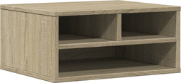 vidaXL - Printerkastje - 49x40x22,5 - cm - bewerkt - hout - sonoma - eikenkleurig
