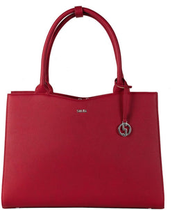 SOCHA Dames Laptoptas Straight Line Rood 15.6 inch