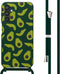 iMoshion Hoesje Geschikt voor Samsung Galaxy A25 Hoesje Met Koord - iMoshion Siliconen design hoesje met koord - Groen / Avocado Green