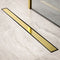 Mirlux Douchegoot - 90cm - Goud - Omkeerbaar tegelrooster - RVS 304