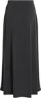 Object Midi Rok - Dames - Elastieke Tailleband Overslag Effect - M