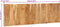 vidaXL - Hoofdbord - 160 - cm - massief - acaciahout