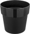 Elho B.for Original Rond 22 - Bloempot voor Binnen - 100% Gerecycled Plastic - Ø 22.0 x H 20.3 cm - Living black