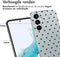 iMoshion Hoesje Geschikt voor Samsung Galaxy A54 (5G) Hoesje Siliconen - iMoshion Design hoesje - Transparant / Hearts All Over Black