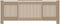 vidaXL Radiatorombouw 205 cm MDF