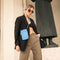 Telefoontasje Dames Crossbody - Selencia Telefoontasje Sports Luxe - Universeel Schoudertasje telefoon - Moederdag Cadeautje - Blauw