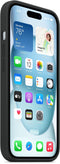 Apple iPhone 15 - Siliconenhoesje met MagSafe - Krasbestendig - Zwart