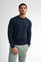 Petrol Industries - Heren Logo Sweater Seaviewpark - Blauw - Maat XXL
