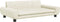vidaXL Kinderbank 100x54x33 cm fluweel crèmekleurig