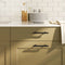 vidaXL - Handvatten - 20 - st - 96 - mm - roestvrij - staal - zwart