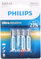 Philips LR03E4B - Batterijen AAA Alkaline - 4 stuks (4 stuks)