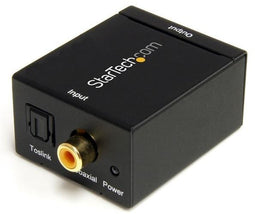 Startech.com SPDIF - Audioconverter - Coaxiaal en Toslink naar RCA - 27mm hoog 42mm breed