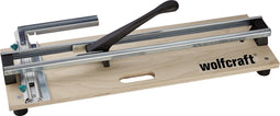 wolfcraft - Tegelsnijder - 600 mm - TC 610 W - De compacte tegelsnijder op een houten grondplaat - 5561000 - 10 JAAR GARANTIE