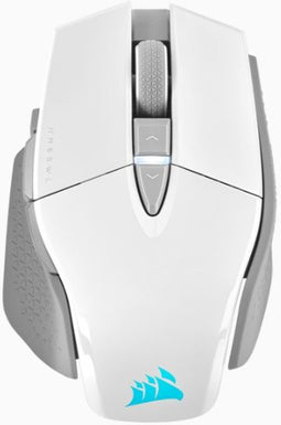 Corsair M65 RGB Ultra Wireless - Gaming Muis - 26000 DPI - Wit