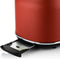 Westinghouse Retro Broodrooster - 815W - 2 sleuven - Rood