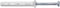 Wandpluggen en schroeven CELO NP Platte kop 6 x 35 mm Staal Verzinken (100 Stuks)