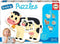 Educa 17574 puzzel Contourpuzzel Boerderij