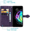 iMoshion Hoesje Geschikt voor Motorola Edge 20 Hoesje Met Pasjeshouder - iMoshion Mandala Bookcase - Paars