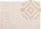 ADATEPE - Laagpolig vloerkleed - Beige - 160 x 230 cm - Viscose