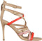 GUESS Kaira/Sandalo - Dames Sandalen met Hak - Beige - Maat 39