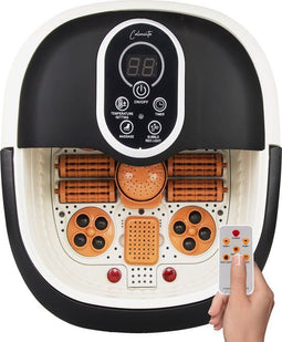 CALMENTA® XXL Voetenbad - 12L - Automatisch wielmassage - Infrarood - Tot 48°C - Voetbad Massage