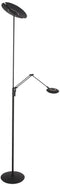 Steinhauer Exclusive - vloerlamp - Zenith2 - zwart - kunststof metaal - design lamp - LED - 4390ZW