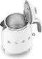 Smeg KLF05WHEU - Mini waterkoker - 0,8L RVS - Wit