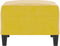 vidaXL - Voetenbank - 70x55x41 - cm - fluweel - geel