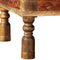 vidaXL Salontafel 110x60x38 cm massief mangohout en sheeshamhout