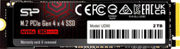 Silicon Power UD90 - SSD 2TB - PCIe Gen 4x4 tot 5000MB/s lezen - M.2 2280