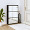 vidaXL - Schoenenkast - met - spiegel - 3-laags - 63x17x102,5 - cm - hoogglans - wit