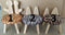 Kinderstoel met oren hout panter 27x27x37cm